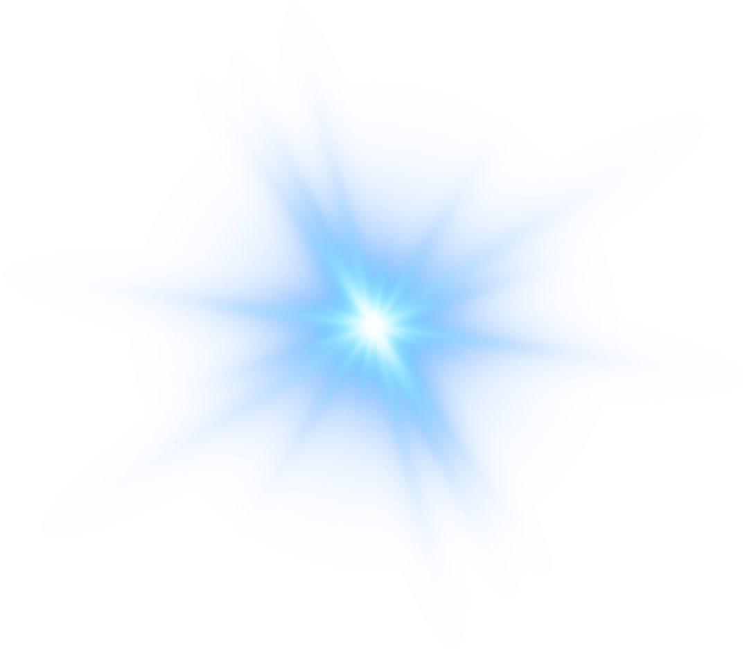 Blue Light Flare